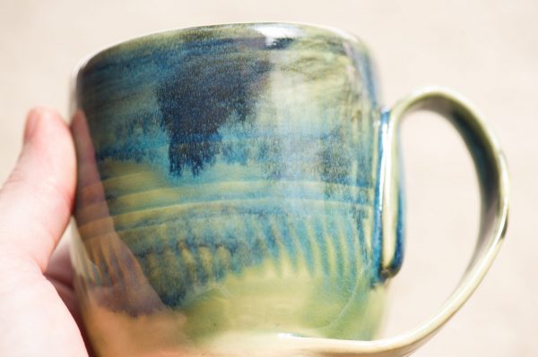 Blue Green Agate mug1a
